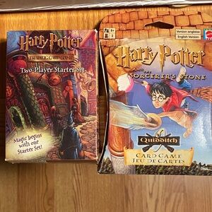 2 Harry Potter card games